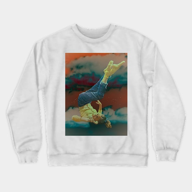 Dreaming Of You - Surreal/Collage Art Crewneck Sweatshirt by DIGOUTTHESKY